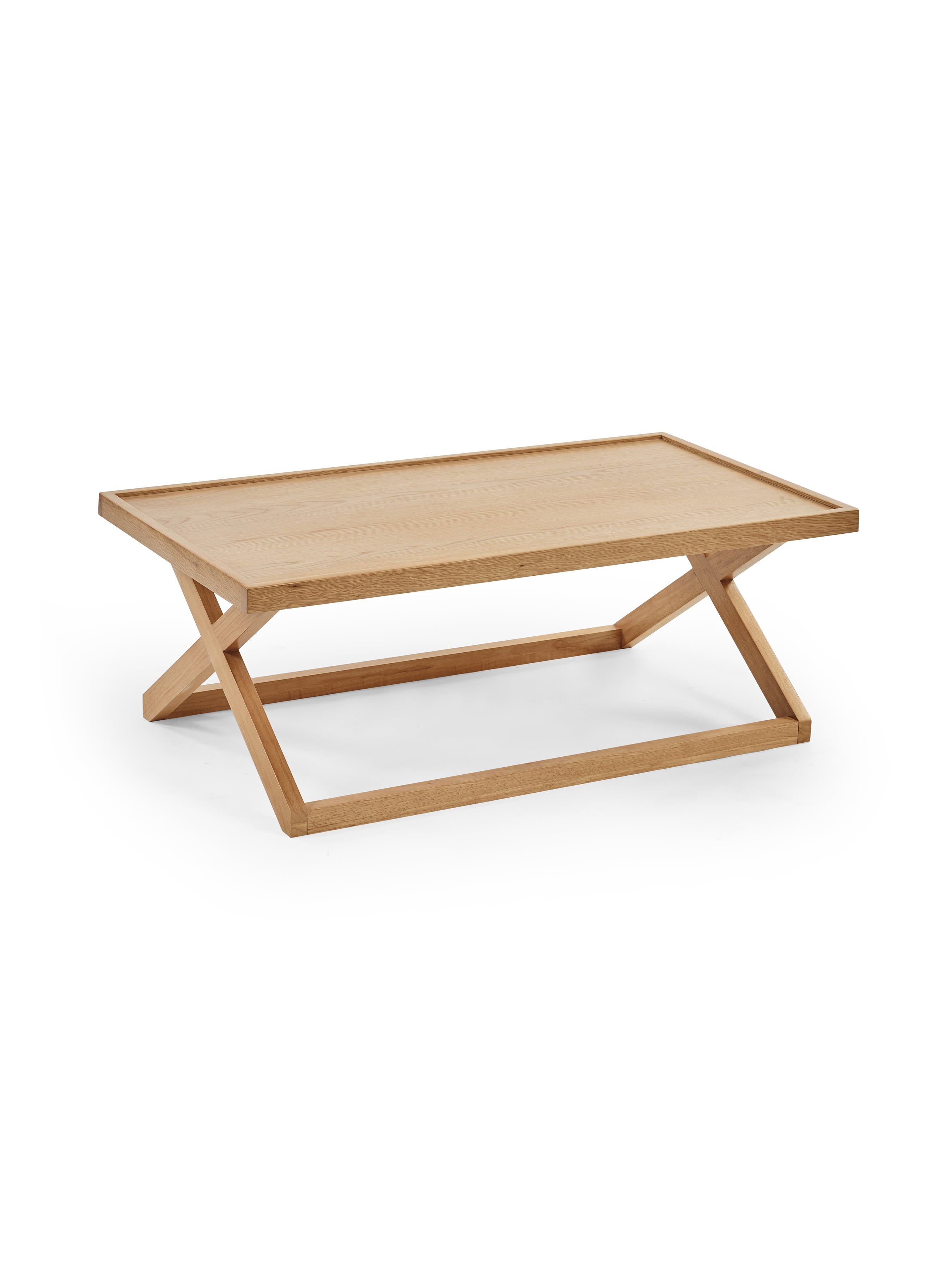 Haddon Natural Oak 110cm Coffee Table – Natural Oak Effect