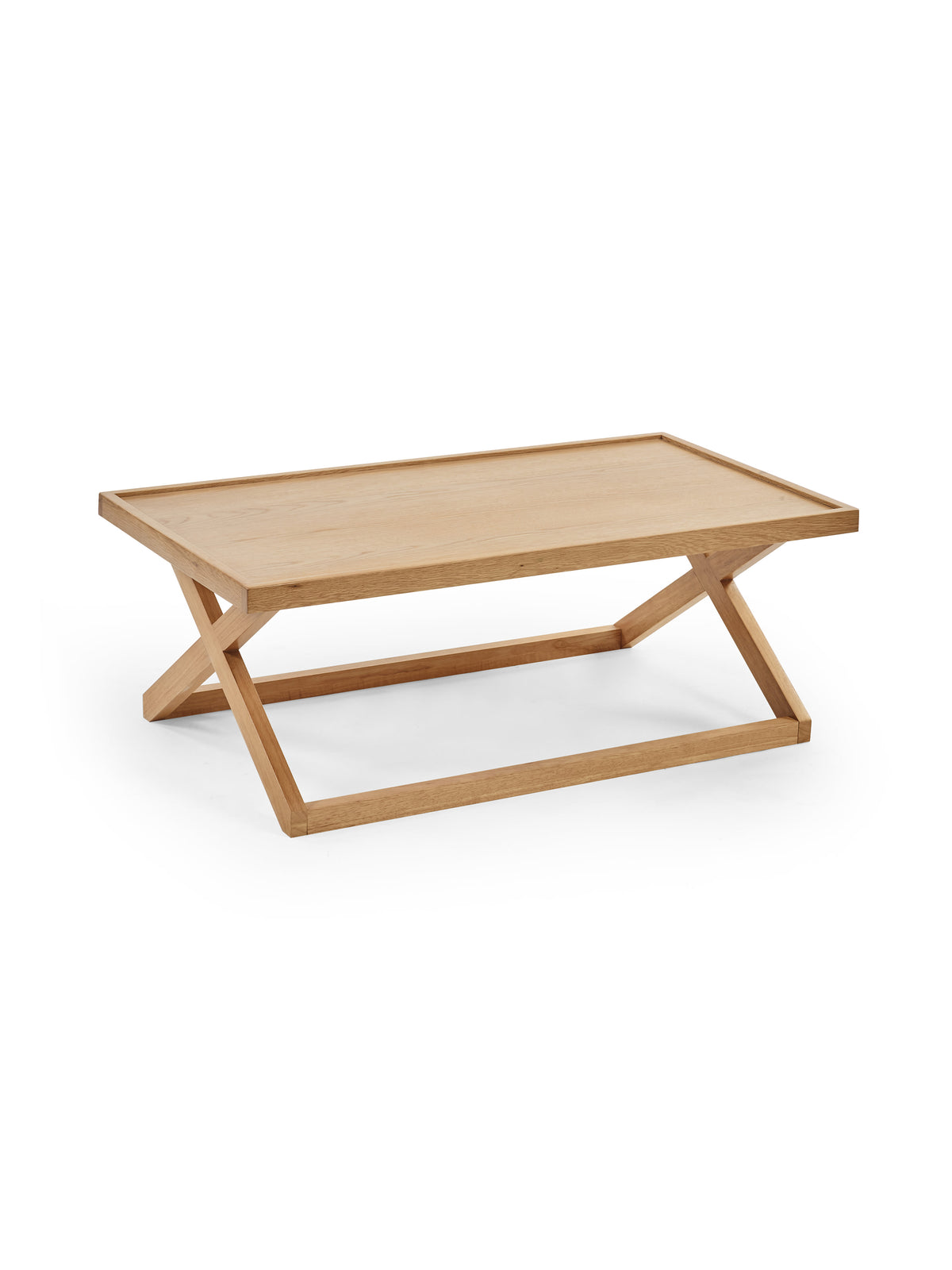 Haddon Natural Oak 110cm Coffee Table – Natural Oak Effect