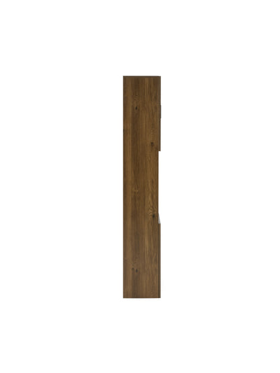 Hampshire Walnut Effect Tall Bathroom Storage Cabinet