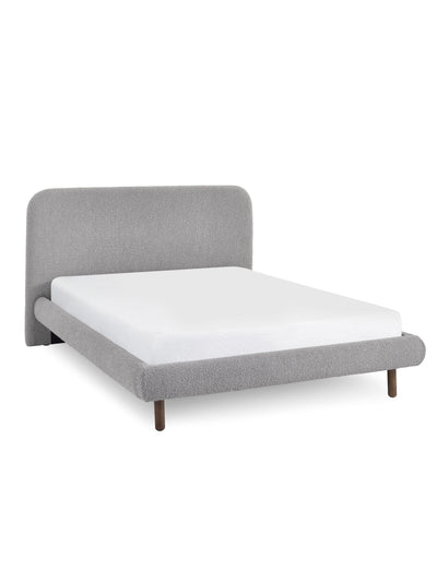Hannah Boucle Bed - Grey