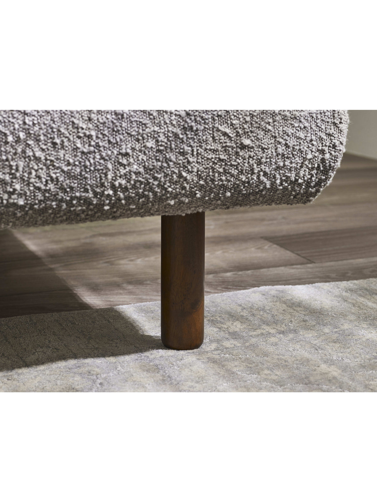 Hannah Boucle Bed - Grey