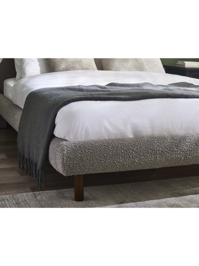 Hannah Boucle Bed - Grey