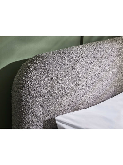 Hannah Boucle Bed - Grey