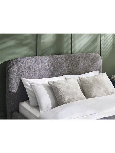 Hannah Boucle Bed - Grey