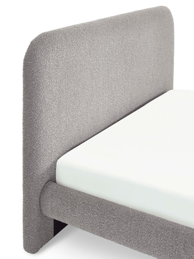 Hannah Boucle Bed - Grey