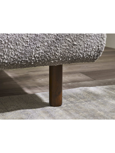 Hannah Boucle Bed - Grey