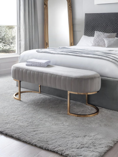 Harrogate Bench - Grey