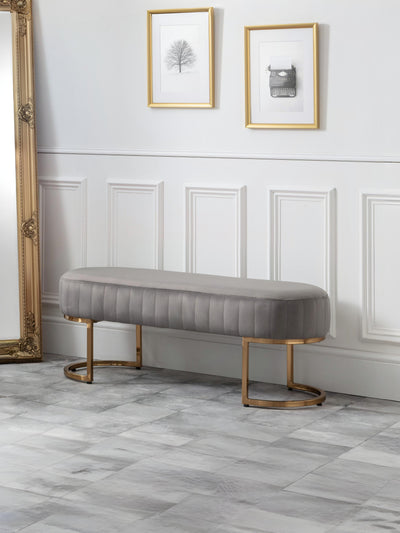 Harrogate Bench - Grey