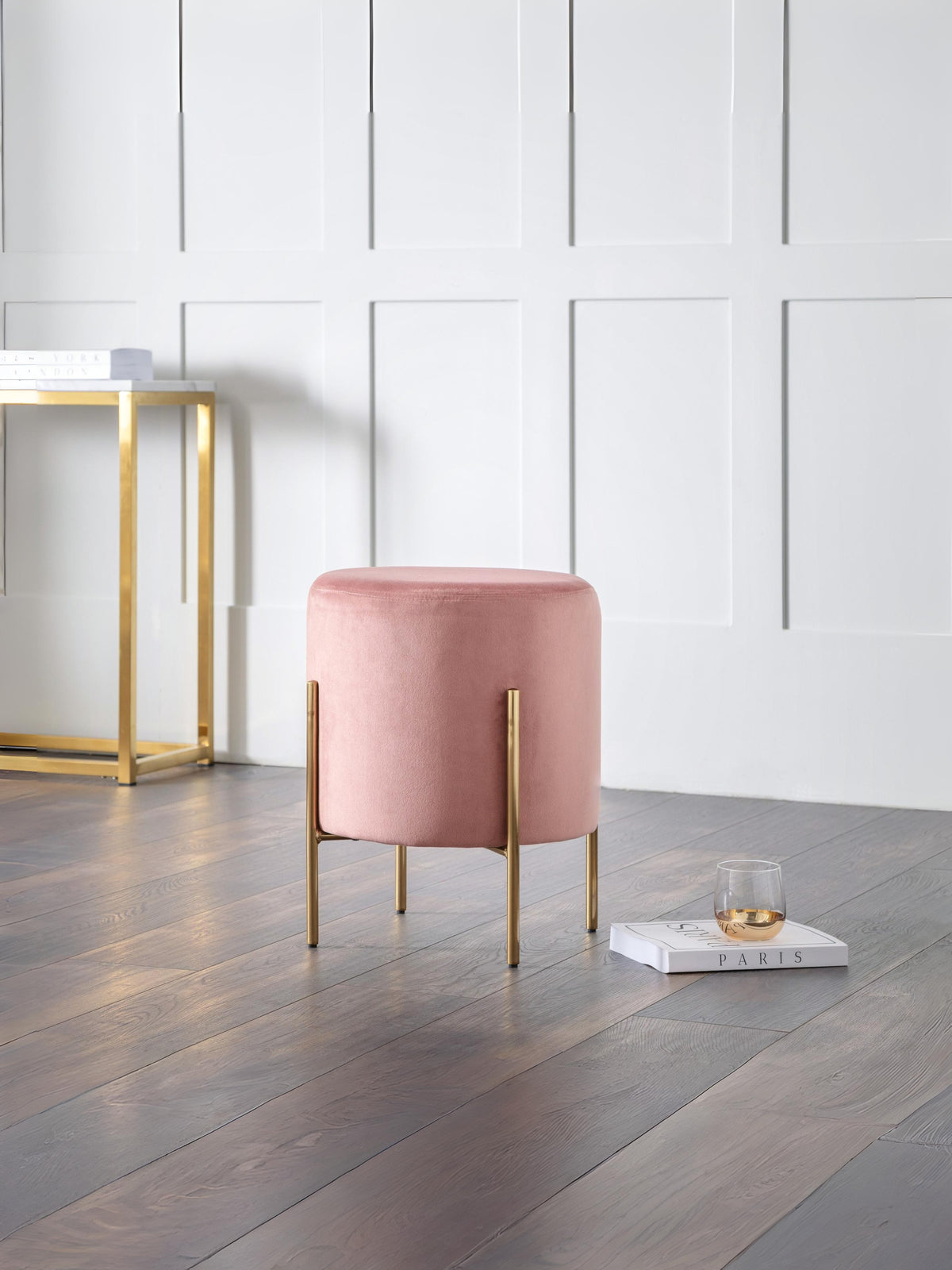 Harrogate Stool - Pink