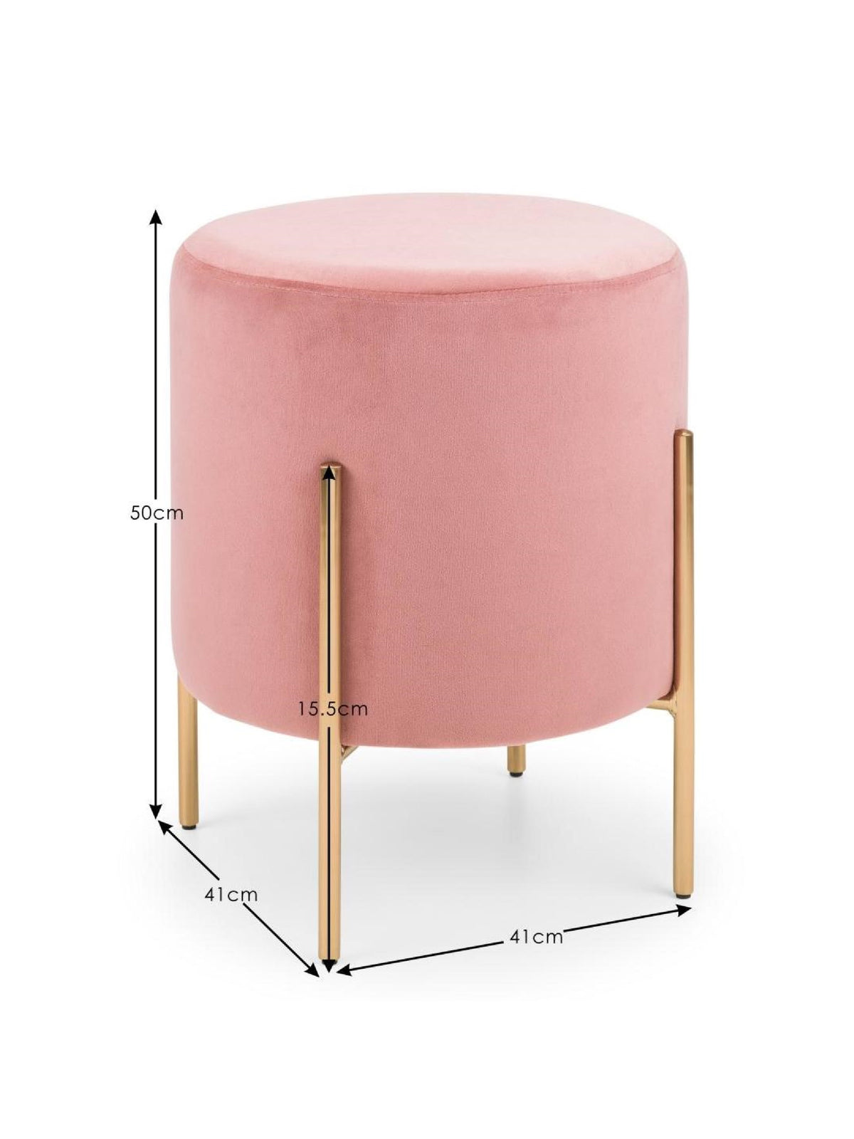 Harrogate Stool - Pink