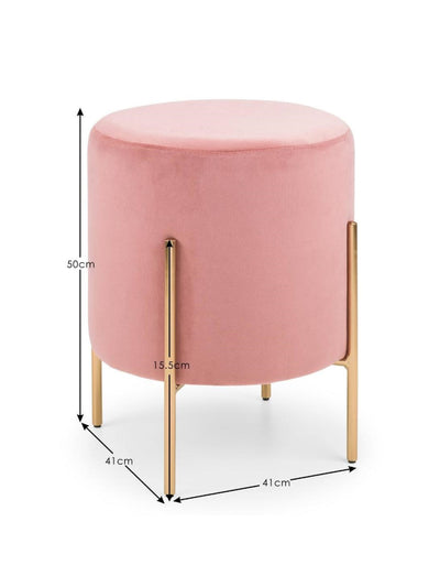 Harrogate Stool - Pink