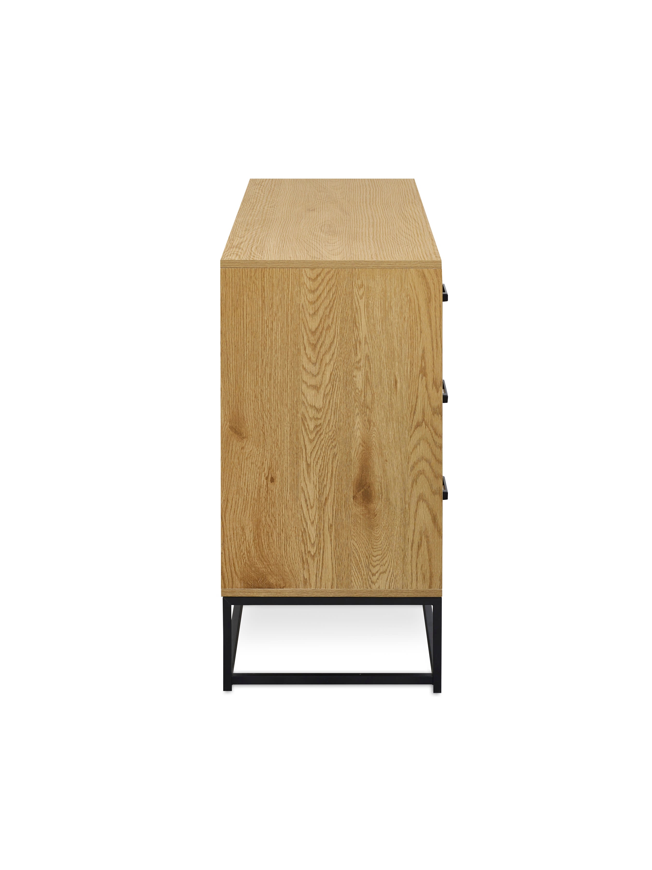 Harlow Light Oak Effect 6 Drawer Chest