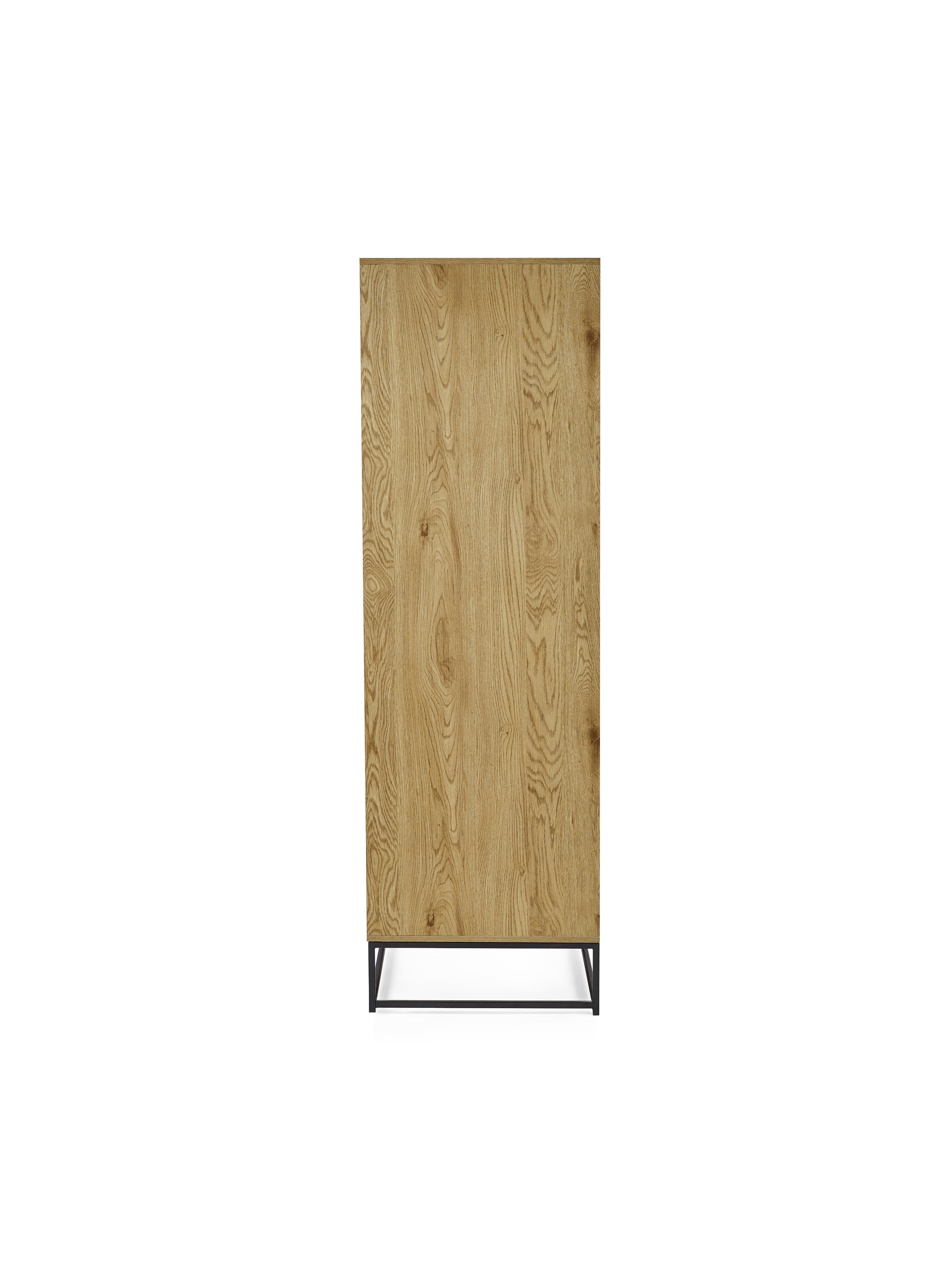Harlow Light Oak Effect 2 Door Wardrobe
