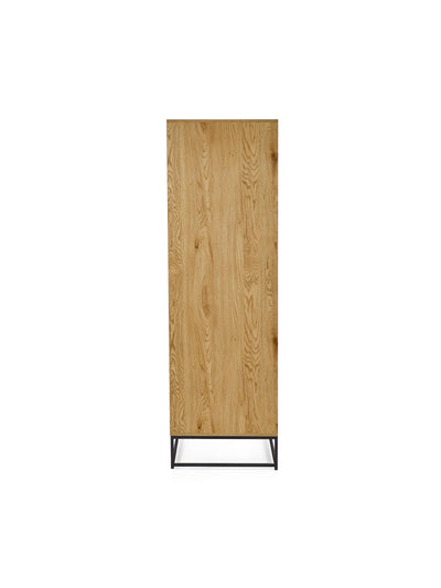 Harlow Light Oak Effect 2 Door Wardrobe