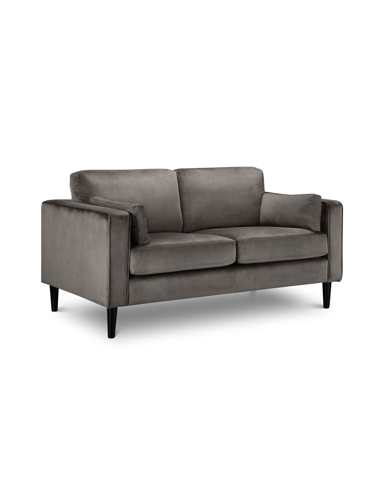 Hayward Velvet Medium 2 Seater Sofa - Grey