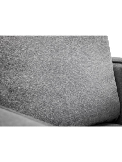 Hayward Chair - Dark Grey Chenille Fabric