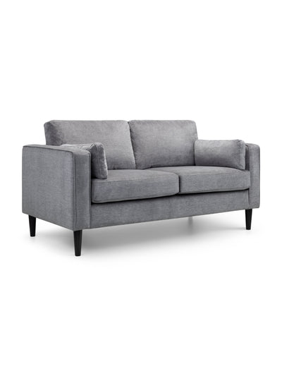 Hayward 2 Seater - Dark Grey Chenille Fabric