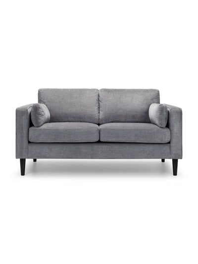 Hayward 2 Seater - Dark Grey Chenille Fabric