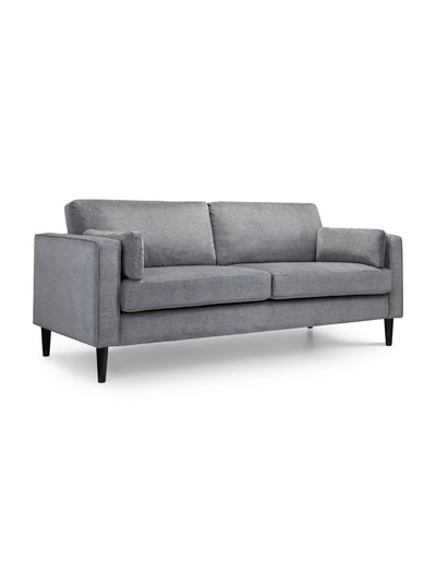 Hayward 3 Seater - Dark Grey Chenille Fabric