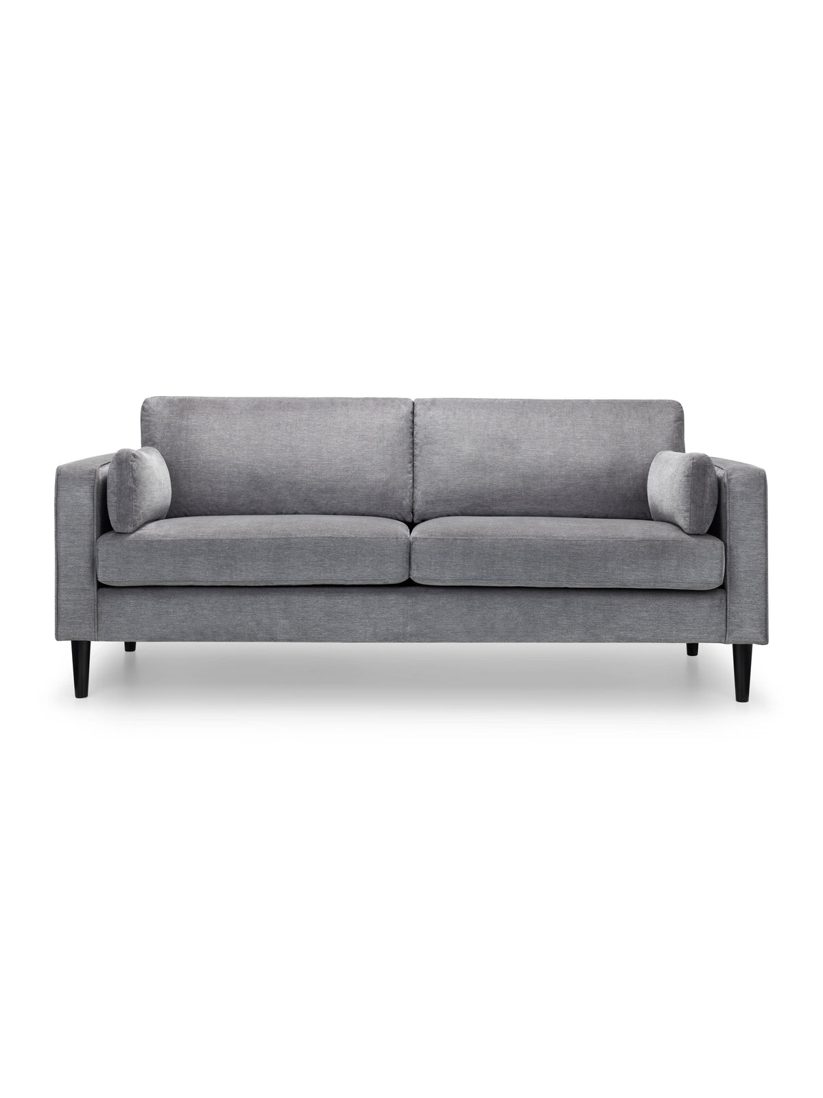 Hayward 3 Seater - Dark Grey Chenille Fabric