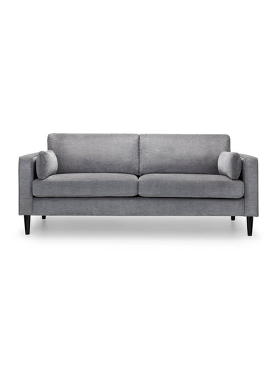 Hayward 3 Seater - Dark Grey Chenille Fabric
