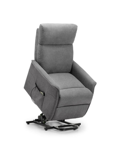 Helena Rise & Recline Chair - Charcoal Fabric