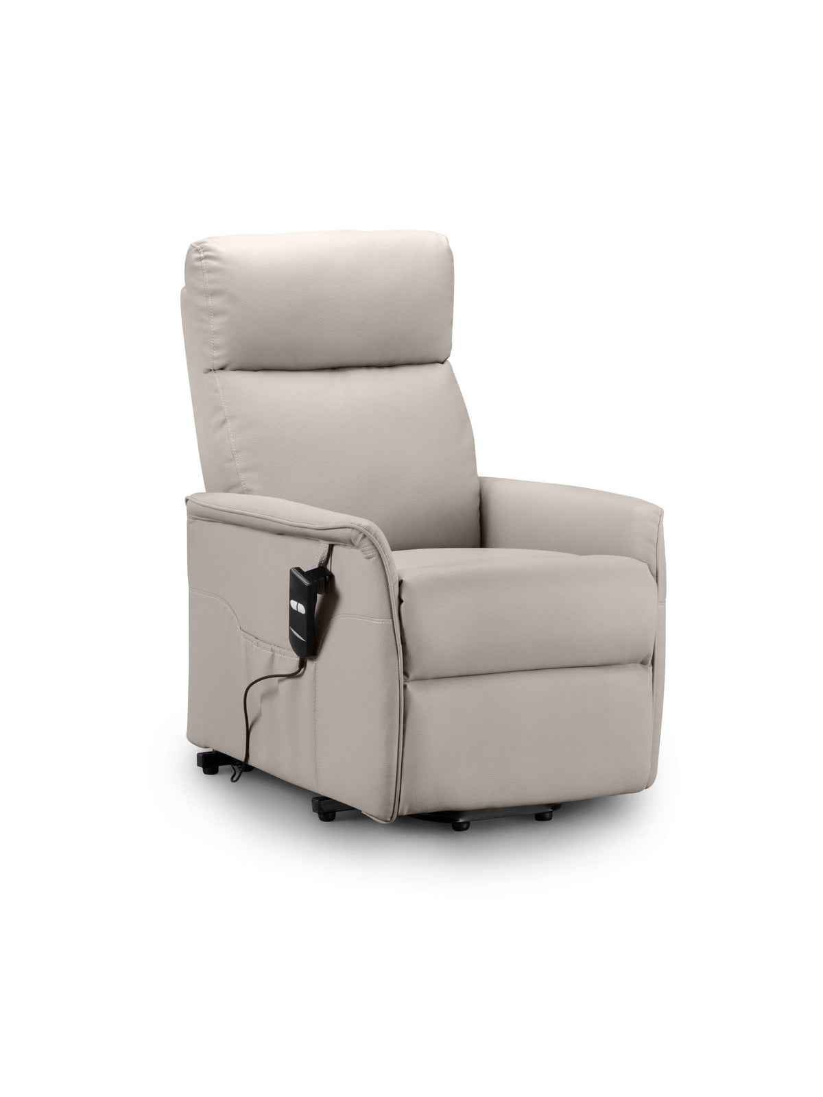 Helena Rise & Recline Chair Pebble Faux Leather