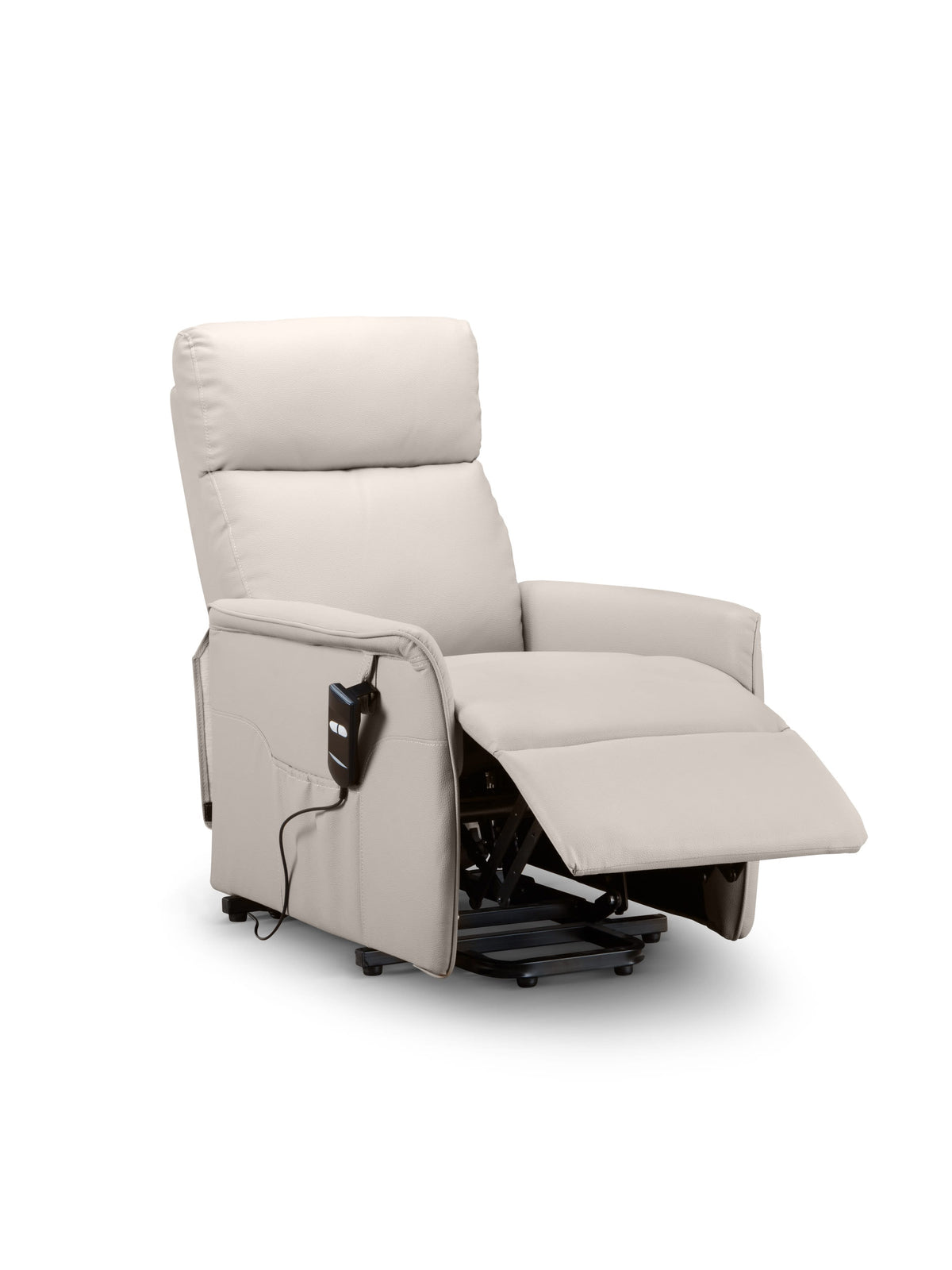 Helena Rise & Recline Chair Pebble Faux Leather
