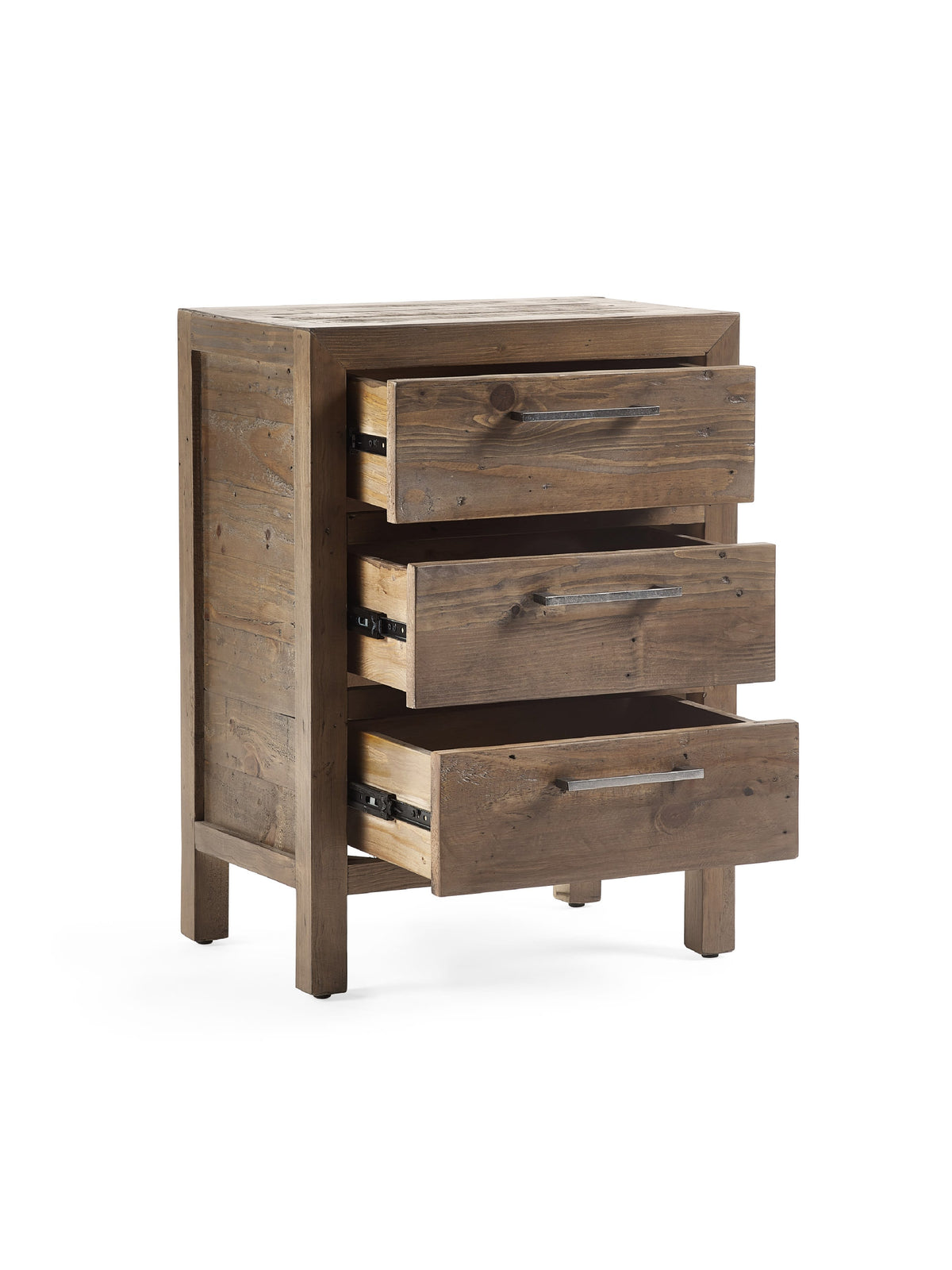 Heritage 3 Drawer Bedside