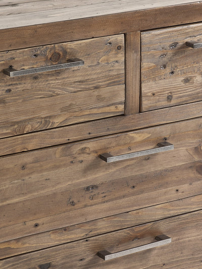 Heritage 3+2 Drawer Chest – Julian Bowen, view 6