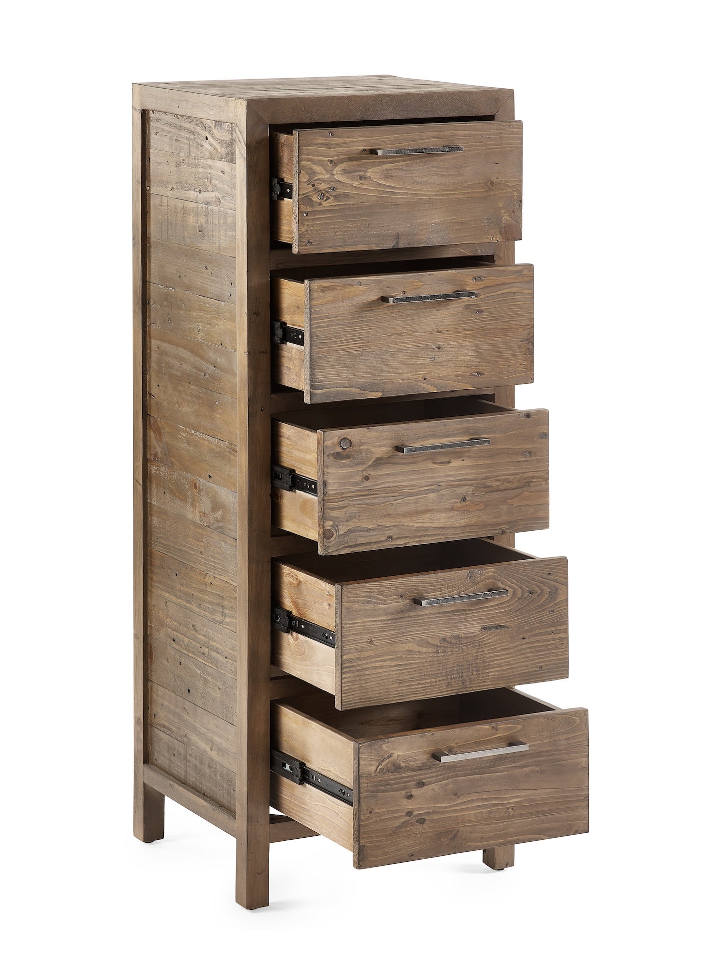 Heritage 5 Drawer Tallboy – Julian Bowen, view 3