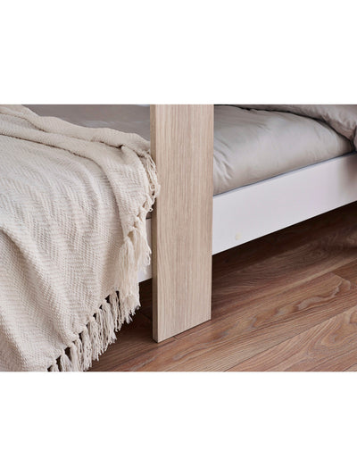 Horizon Bunk Bed - Pale Wood And White
