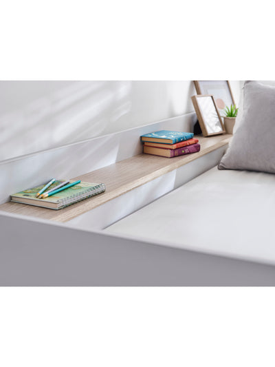 Horizon Bunk Bed - Pale Wood And White