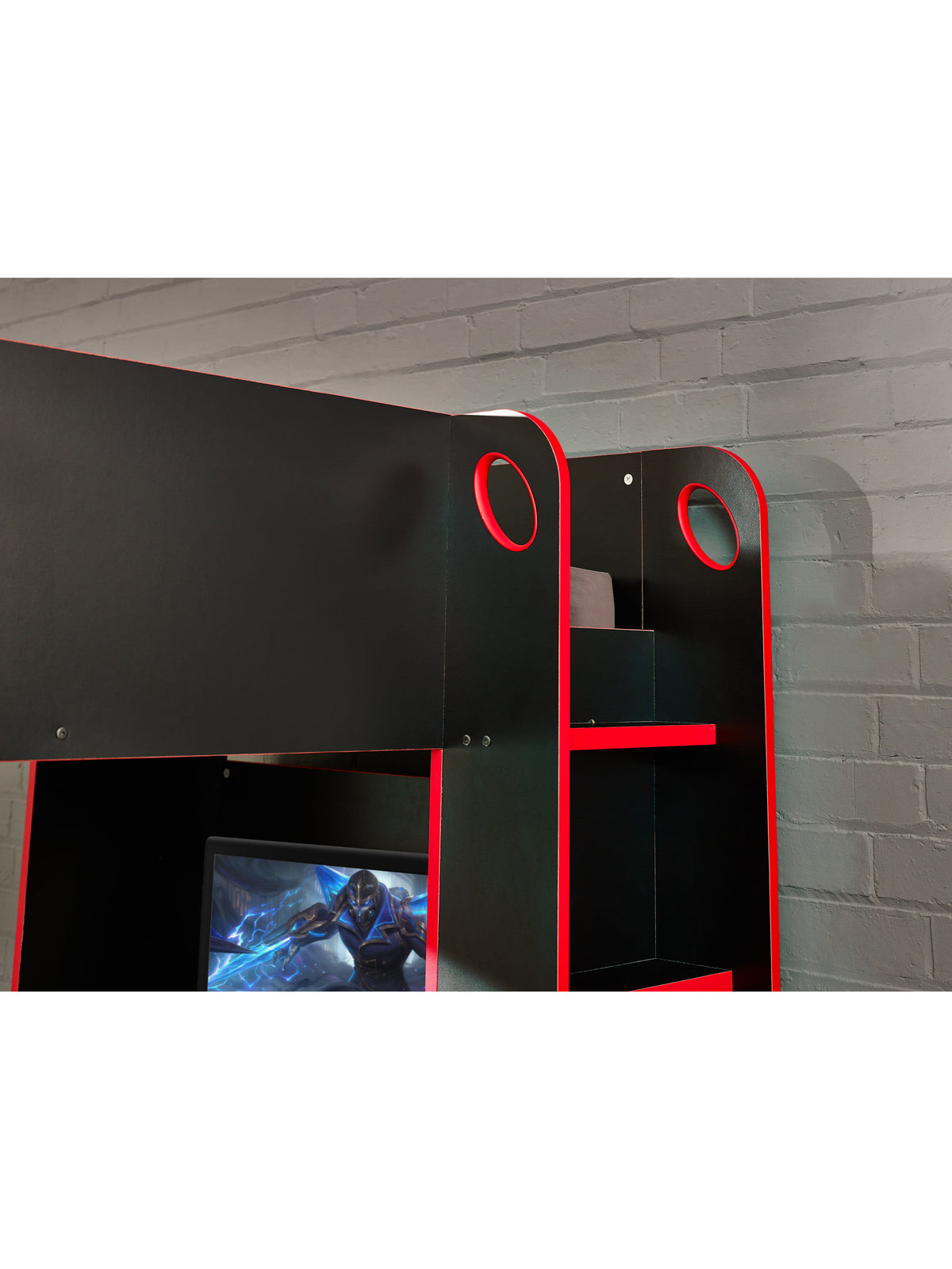 Impact Gaming Bunk Black/Red