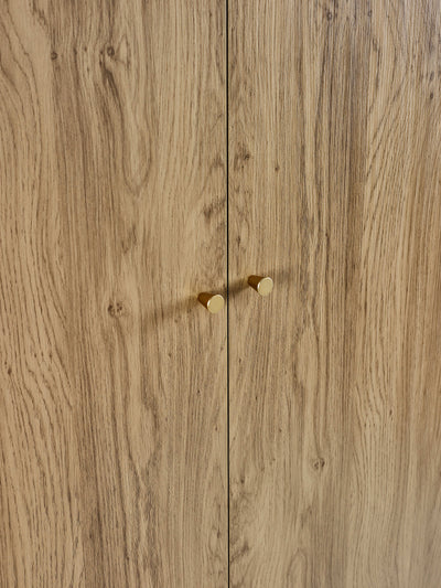 Ingrid 2 Door Wardrobe Oak