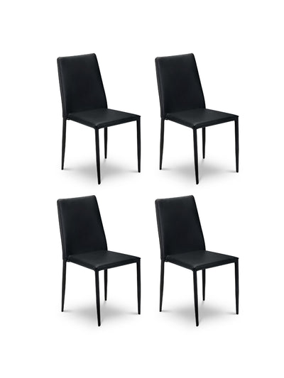 Jazz Chairs in Black (Set Of 4)