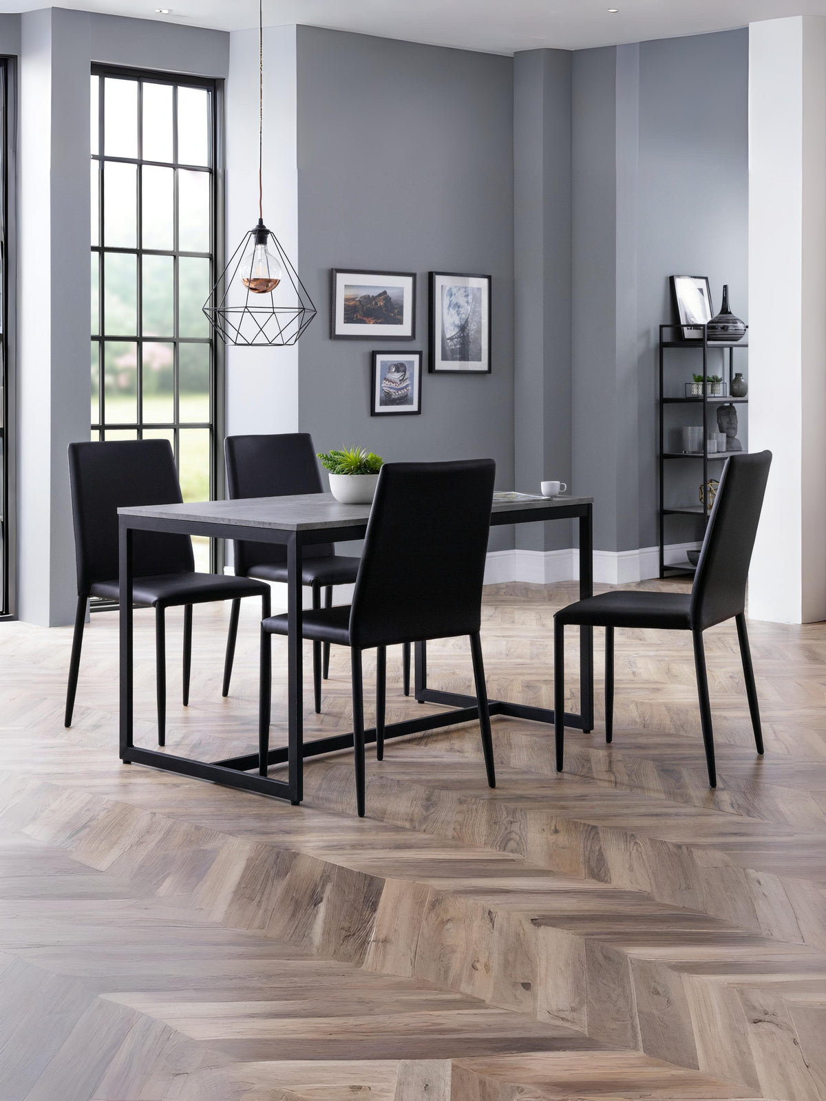 Jazz Chairs in Black (Set Of 4)