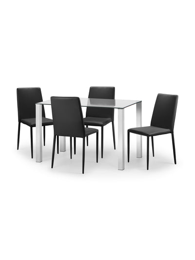 Jazz Chairs in Black (Set Of 4)