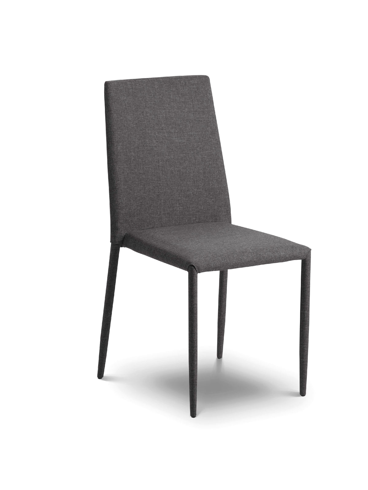 Jazz Fabric Chairs Slate Grey (Set Of 4)
