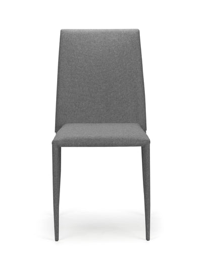 Jazz Fabric Chairs Slate Grey (Set Of 4)