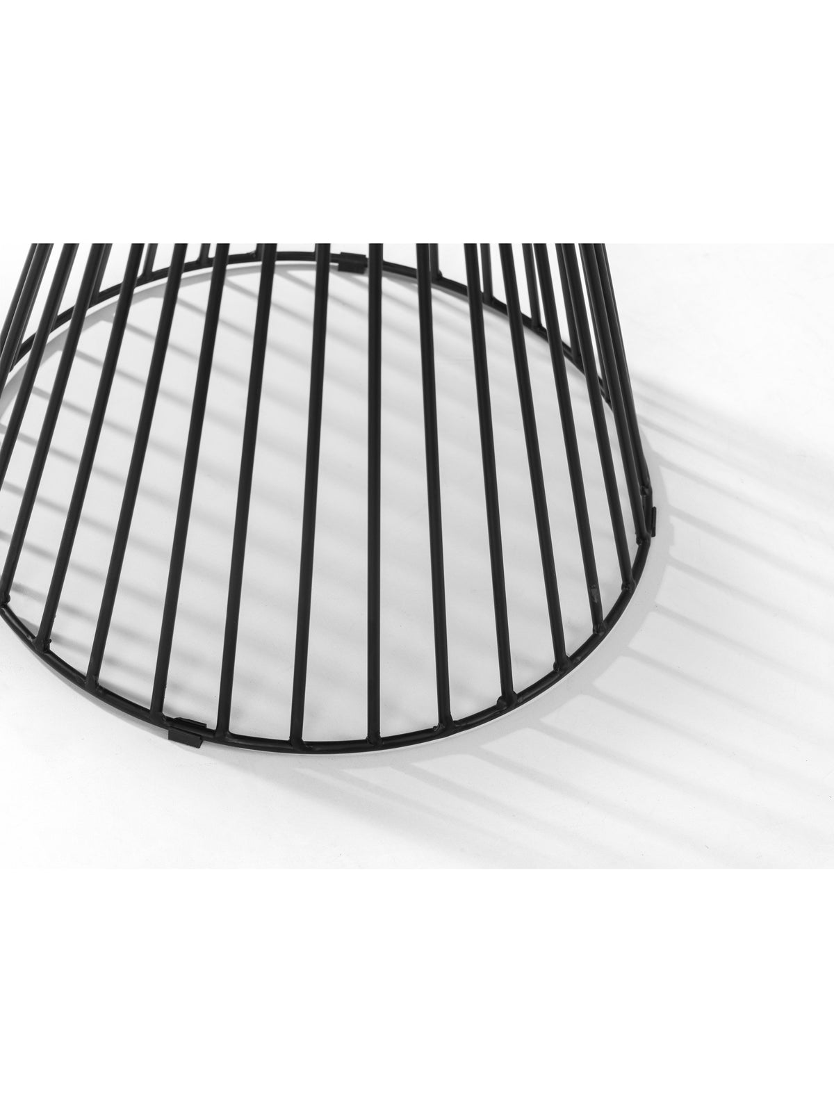 Jersey Round Wire Lamp Table - Euro Oak