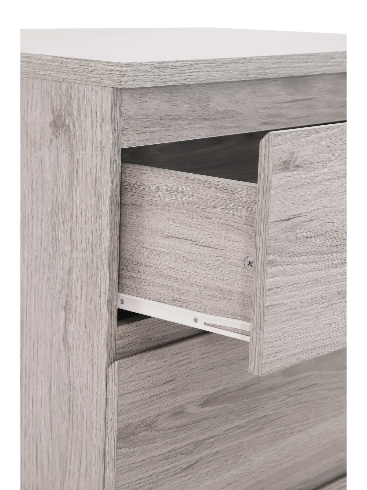 Jupiter 4 Drawer Chest Grey Oak