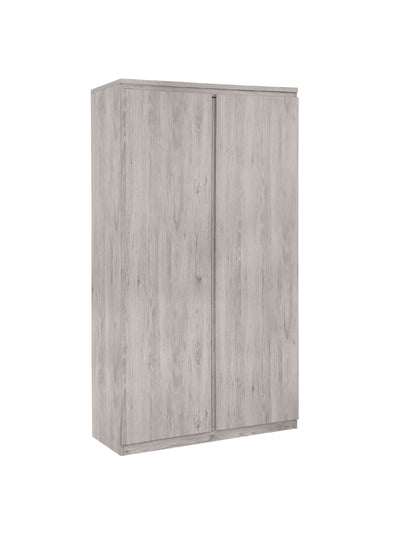 Jupiter 2 Door Wardrobe Grey Oak