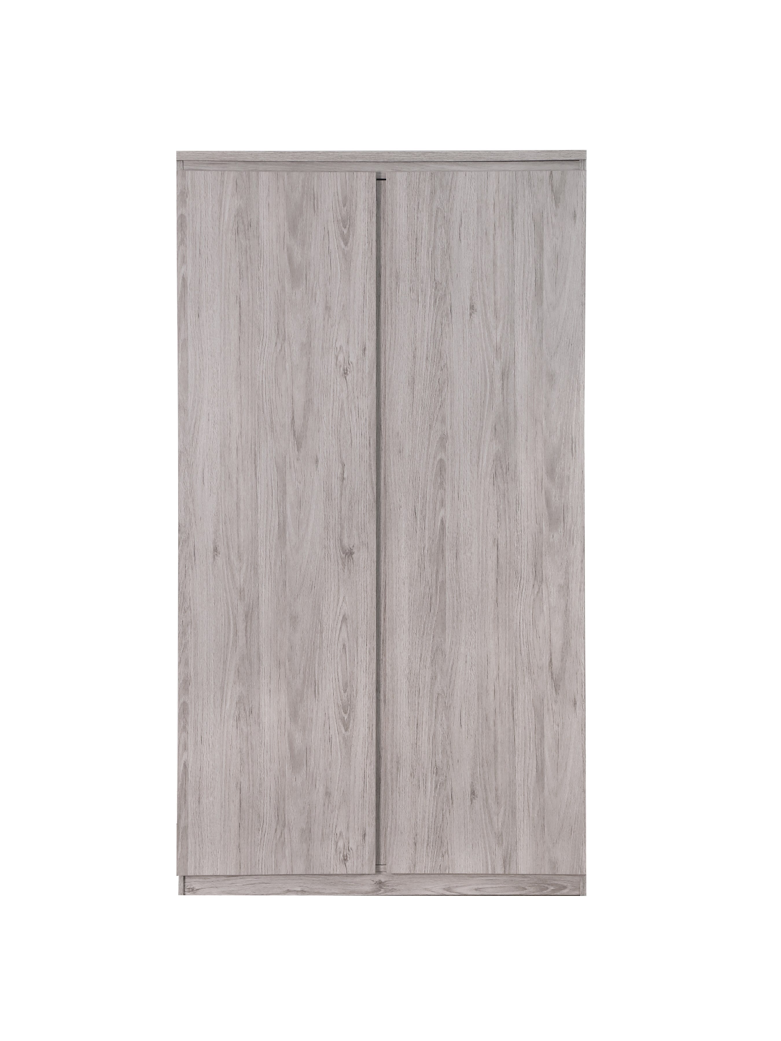 Jupiter 2 Door Wardrobe Grey Oak