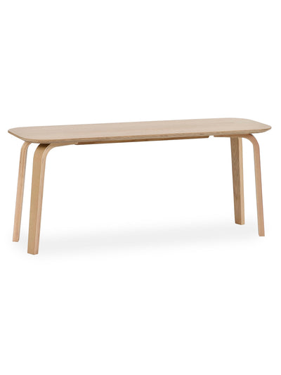 Kaito Oak Curved Leg Bench