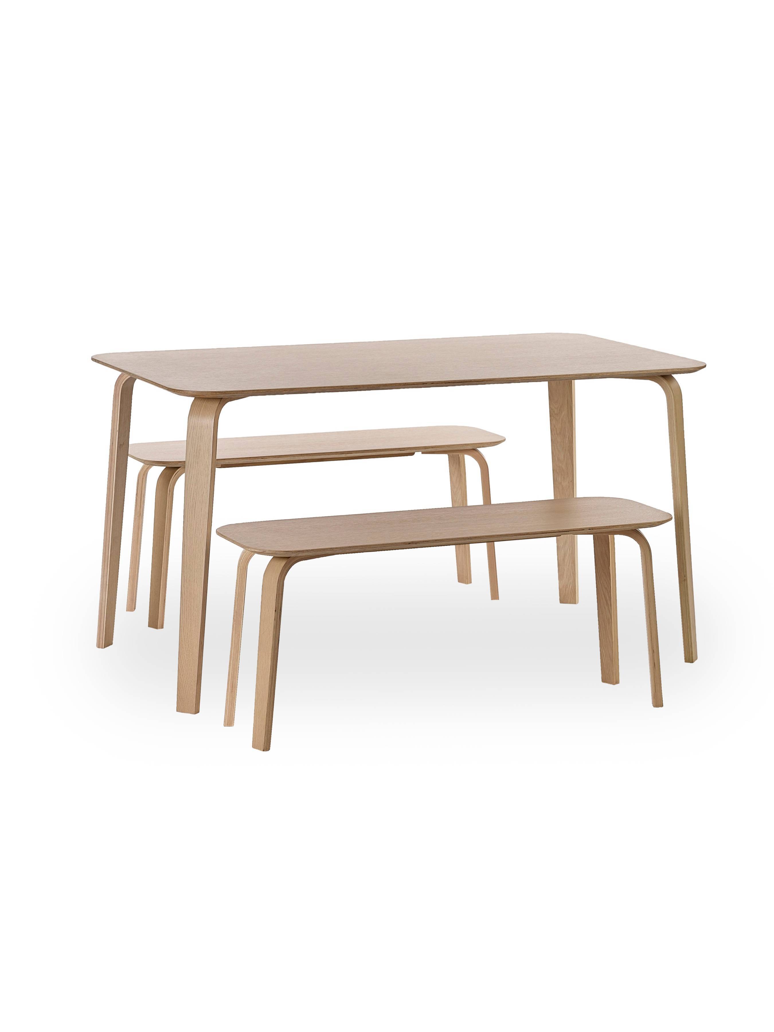 Kaito Dining Set – Light Oak Effect