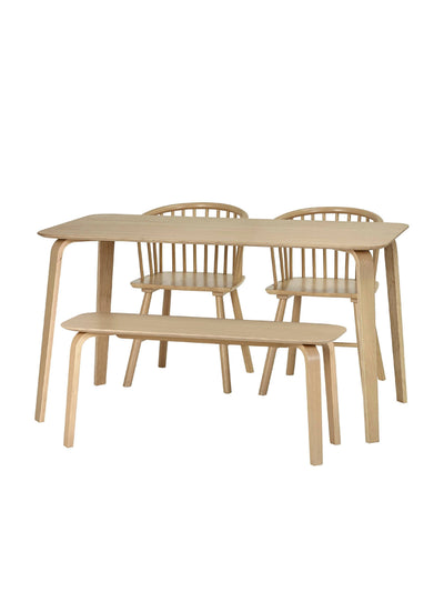 Kaito Dining Set – Light Oak Effect