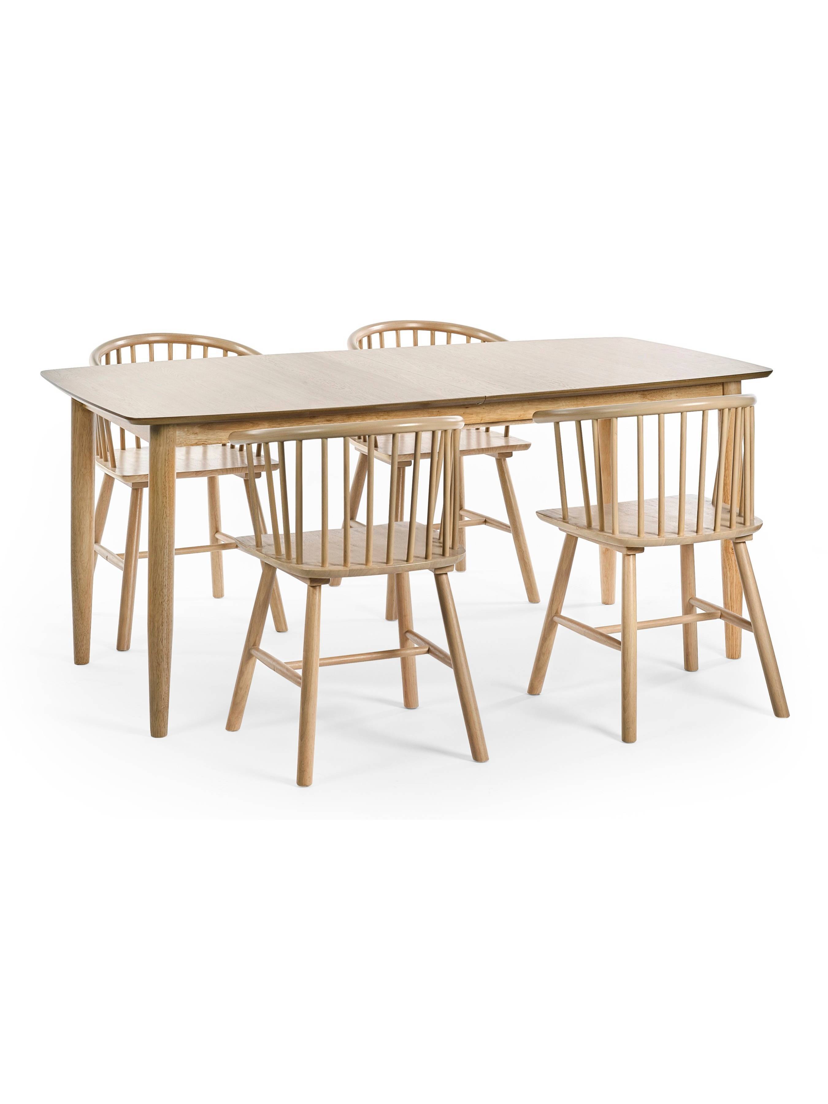 Kaito Dining Set – Light Oak Effect