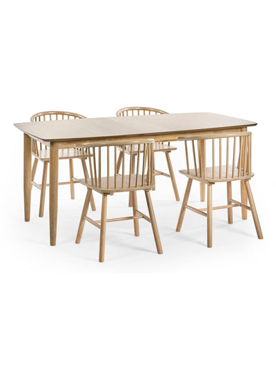 Kaito Dining Set – Light Oak Effect
