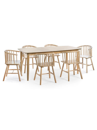 Kaito Dining Set – Light Oak Effect